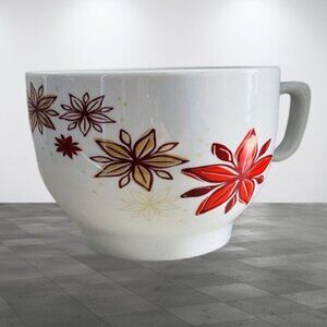 Starbucks 2013 Holiday Poinsettia Latte Mug 20oz Christmas Coffee Cup Red Gold